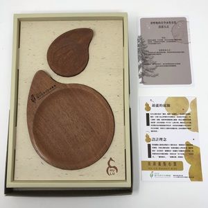 Wooden Dessert Dish, Sunyoung Wood Factory, 2018